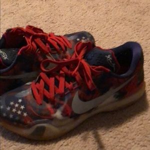 American flag Kobe’s